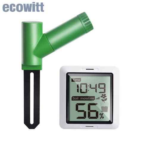 wifi lawn moisture meter|ecowitt soil moisture meter.